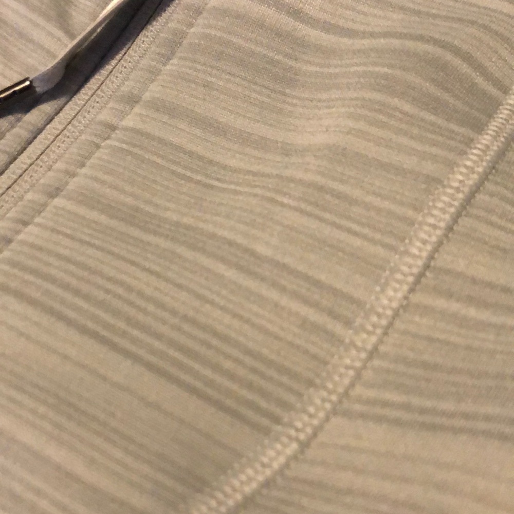 grey workout zip up - Picture 2 of 2